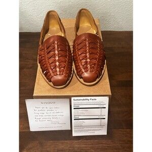 Nisolo Brown Leather Sandals